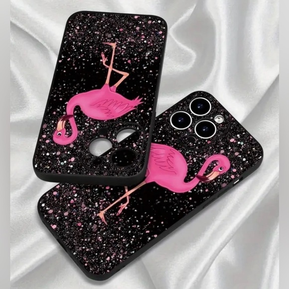 IPhone 14 Max Pro Pink Flamingo Cell Phone Case NWT - Picture 4 of 9